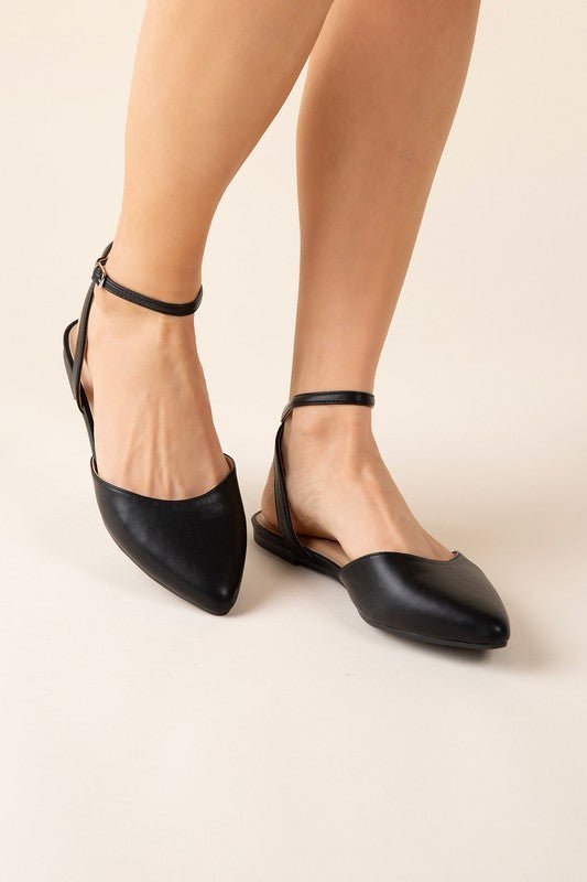 Ankle Strap Flats from Ballerina Flat collection you can buy now from Fashion And Icon online shop