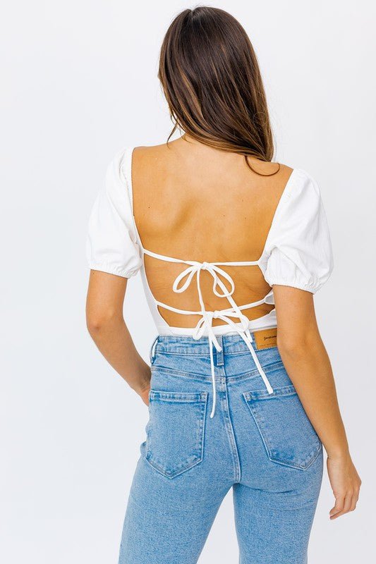 Backless bodysuit from Bodysuits collection you can buy now from Fashion And Icon online shop