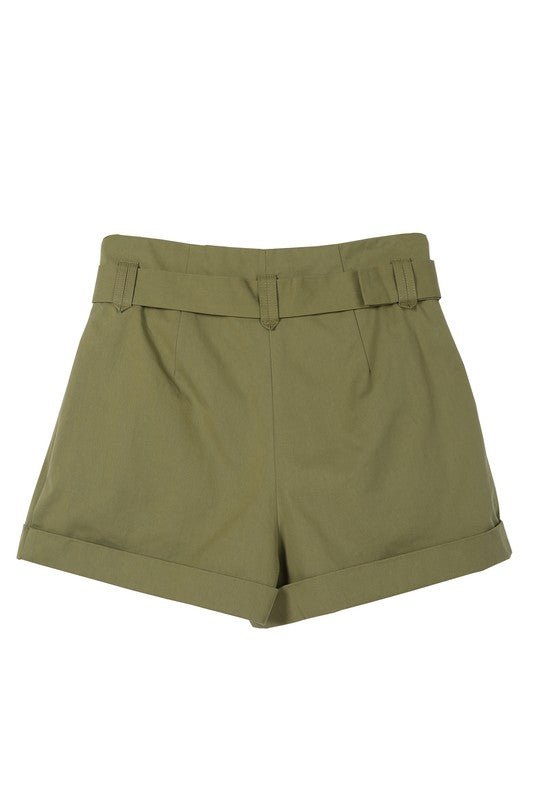 Belted Shorts from Shorts collection you can buy now from Fashion And Icon online shop