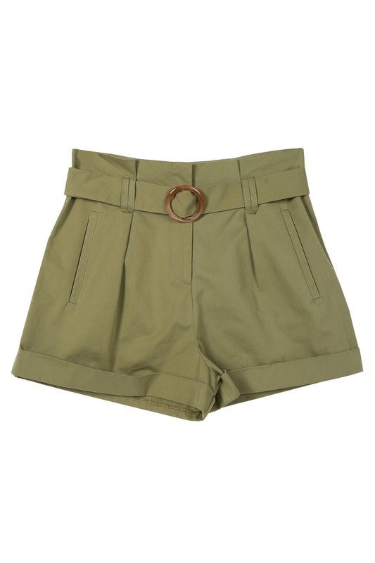 Belted Shorts from Shorts collection you can buy now from Fashion And Icon online shop