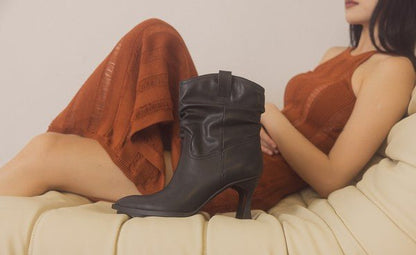 Black Western Boots from Booties collection you can buy now from Fashion And Icon online shop