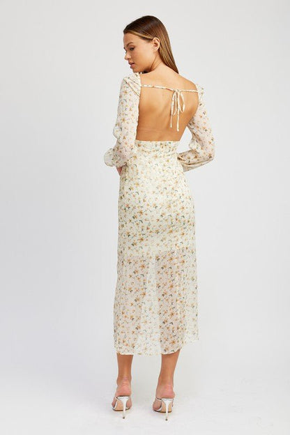 Chiffon Maxi Dress from collection you can buy now from Fashion And Icon online shop