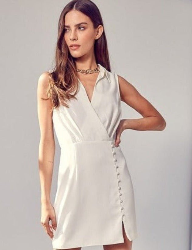 Collared A Line Dress from Mini Dresses collection you can buy now from Fashion And Icon online shop