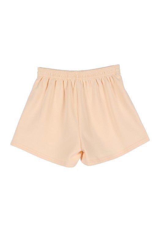 Cream Sweat Shorts from Shorts collection you can buy now from Fashion And Icon online shop