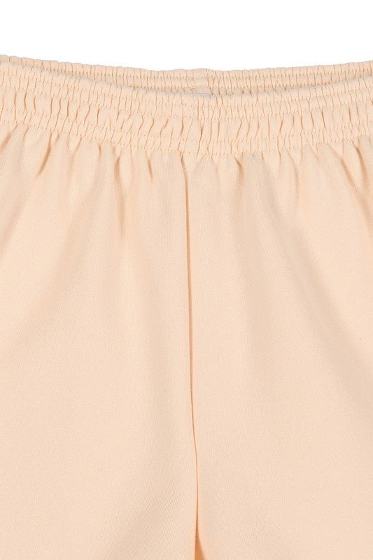 Cream Sweat Shorts from Shorts collection you can buy now from Fashion And Icon online shop