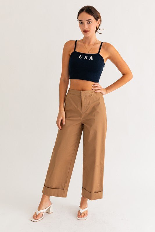 Cropped Knit Tank Top from Crop Tops collection you can buy now from Fashion And Icon online shop