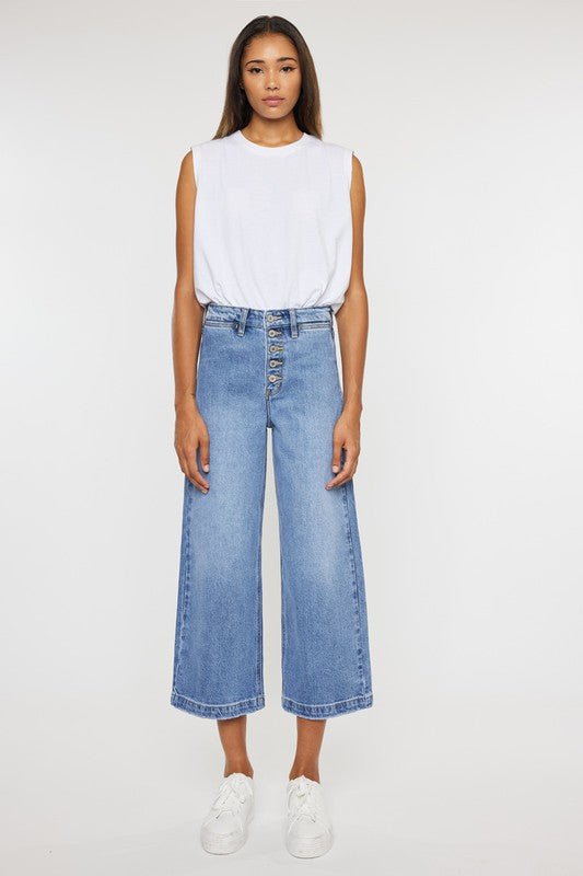 Cropped Wide Jeans from Jeans collection you can buy now from Fashion And Icon online shop