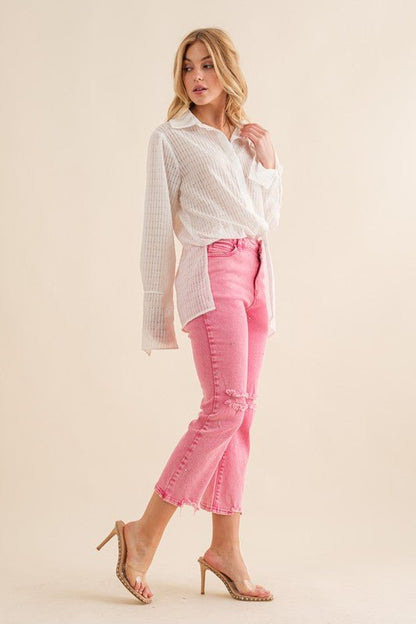 Denim Jeans with Rhinestone from Jeans collection you can buy now from Fashion And Icon online shop