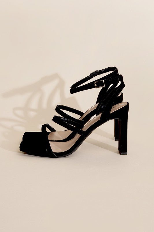 DEVIN-8 Ankle Strap Heels from collection you can buy now from Fashion And Icon online shop