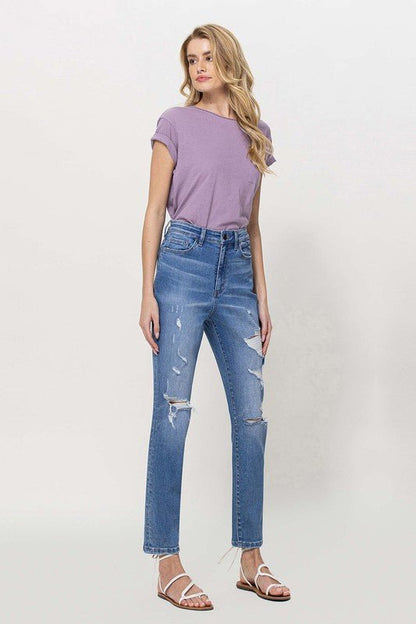 Distressed Mom Jeans from Jeans collection you can buy now from Fashion And Icon online shop