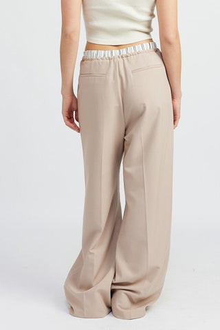 Double Waistband Pants from Pants collection you can buy now from Fashion And Icon online shop