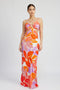 ORANGE FLORAL