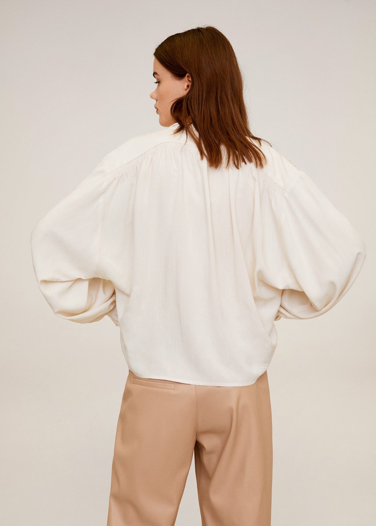 Gathered Details Blouse from Blouses collection you can buy now from Fashion And Icon online shop