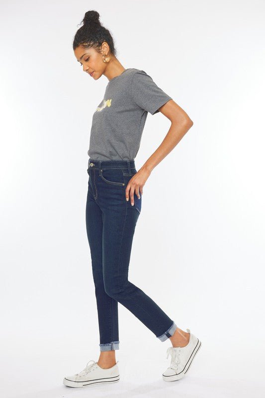 High Rise Cigarette Jeans from Jeans collection you can buy now from Fashion And Icon online shop