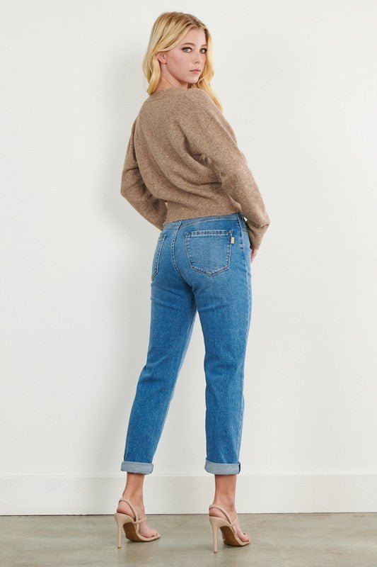 High Rise Mom Jeans from Jeans collection you can buy now from Fashion And Icon online shop