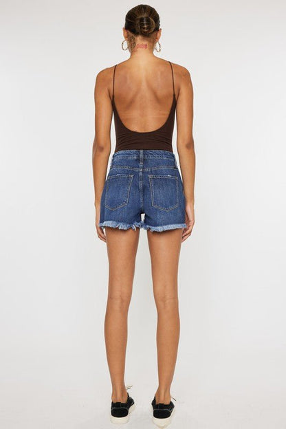 High Rise Mom Shorts from Denim Shorts collection you can buy now from Fashion And Icon online shop
