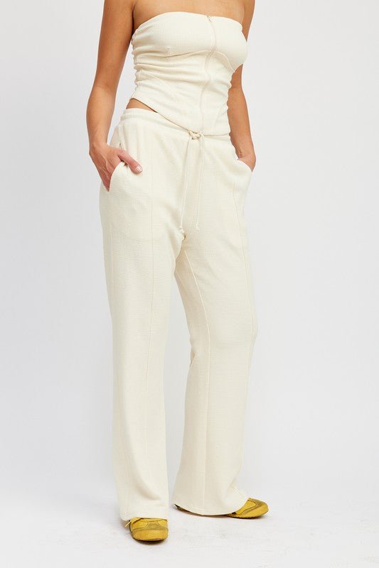 High Waist Drawstring Pants from Drawstring Pant collection you can buy now from Fashion And Icon online shop