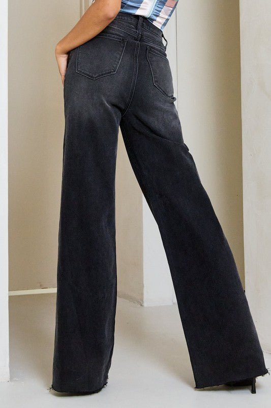 High Waisted Wide Leg Jeans from Jeans collection you can buy now from Fashion And Icon online shop