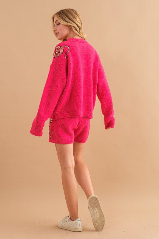 Knitted Lounge Set from Loungewear collection you can buy now from Fashion And Icon online shop