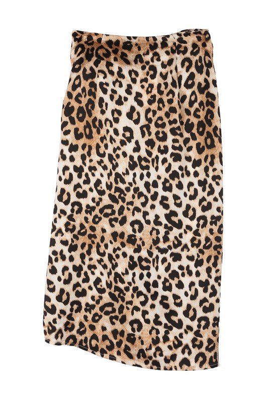 Leopard Print Midi Skirt from Midi Skirts collection you can buy now from Fashion And Icon online shop