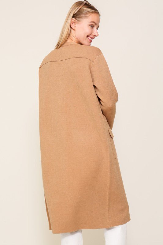 Long Cardigan With Buttons from Cardigans collection you can buy now from Fashion And Icon online shop