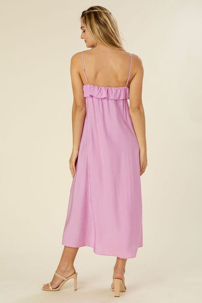 Maxi Dress With Ruffles from Maxi Dresses collection you can buy now from Fashion And Icon online shop