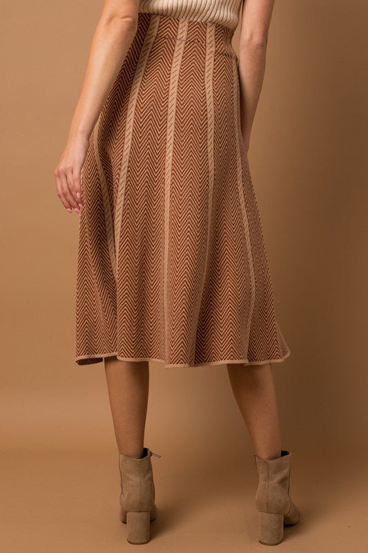 Midi Sweater Skirt from Midi Skirts collection you can buy now from Fashion And Icon online shop