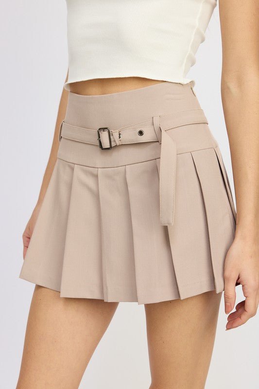 Mini Pleated Skort from Skorts collection you can buy now from Fashion And Icon online shop
