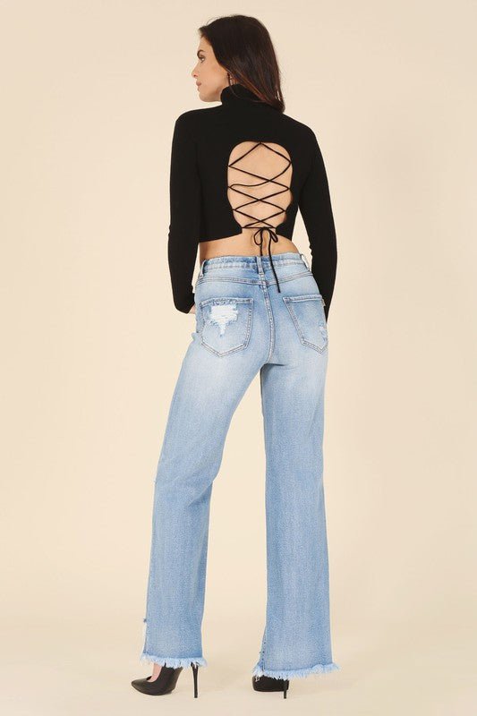 Mock Neck Crop Top from Crop Tops collection you can buy now from Fashion And Icon online shop