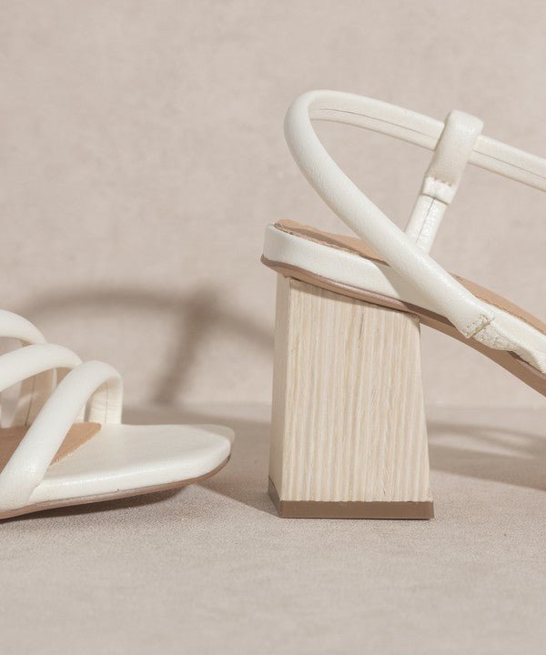 OASIS SOCIETY Ashley - Wooden Heel Sandal from collection you can buy now from Fashion And Icon online shop