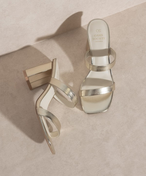 OASIS SOCIETY Khloe - Modern Strappy Heel from collection you can buy now from Fashion And Icon online shop