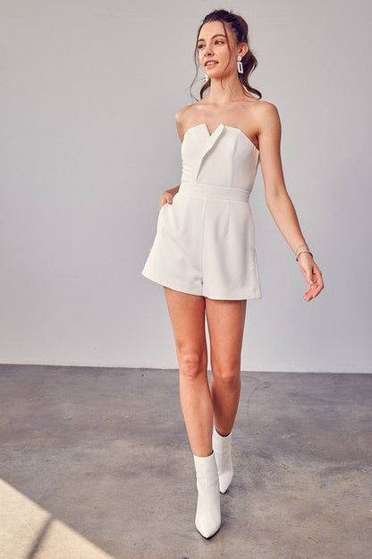 Off Shoulder Romper from Rompers collection you can buy now from Fashion And Icon online shop