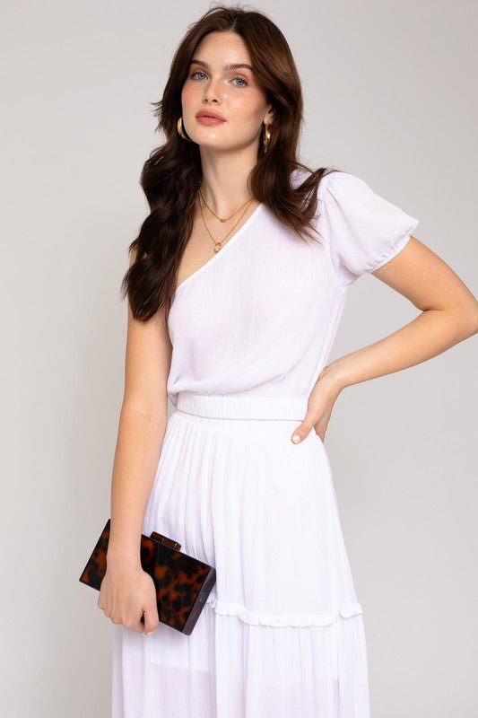 One Shoulder Blouse from Blouses collection you can buy now from Fashion And Icon online shop