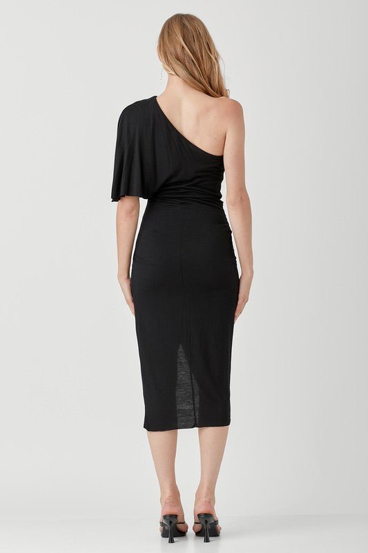 One Shoulder Midi Dress from collection you can buy now from Fashion And Icon online shop