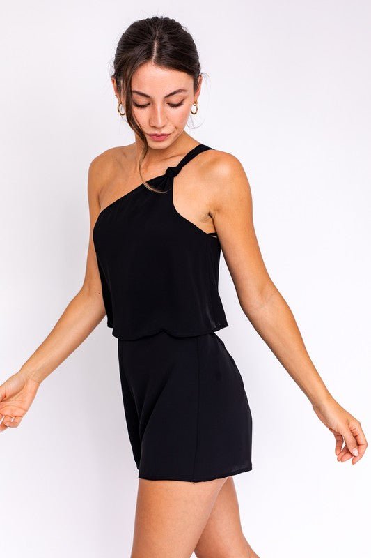 One Shoulder Romper from Rompers collection you can buy now from Fashion And Icon online shop