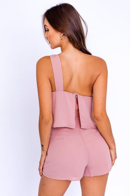 One Shoulder Romper from Rompers collection you can buy now from Fashion And Icon online shop