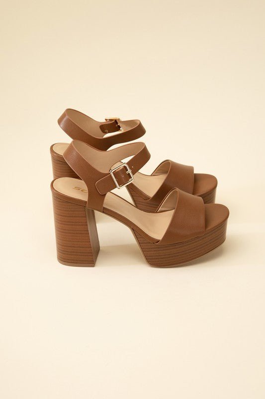 OPTIONS-S Ankle Strap Heels from collection you can buy now from Fashion And Icon online shop