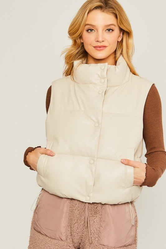 Padded Vest from Vests collection you can buy now from Fashion And Icon online shop