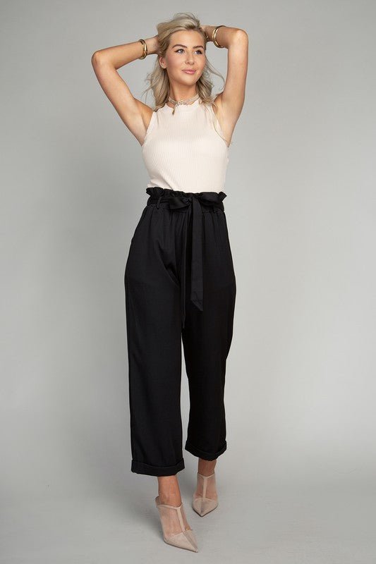 Paperbag Waist Pants from Pants collection you can buy now from Fashion And Icon online shop