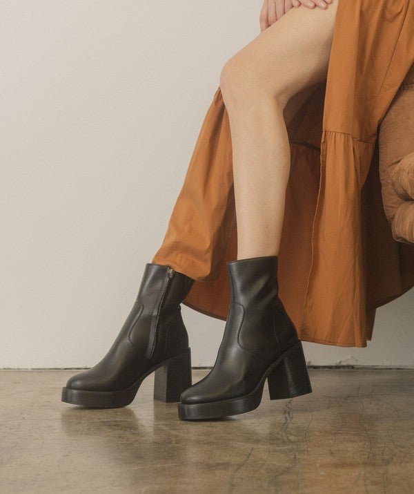 Platform Ankle Boots from Booties collection you can buy now from Fashion And Icon online shop