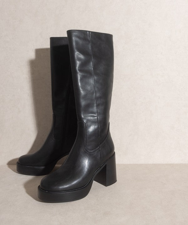 Platform Knee-High Boots from Boots collection you can buy now from Fashion And Icon online shop