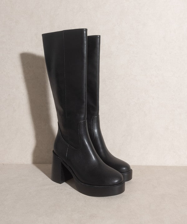 Platform Knee-High Boots from Boots collection you can buy now from Fashion And Icon online shop