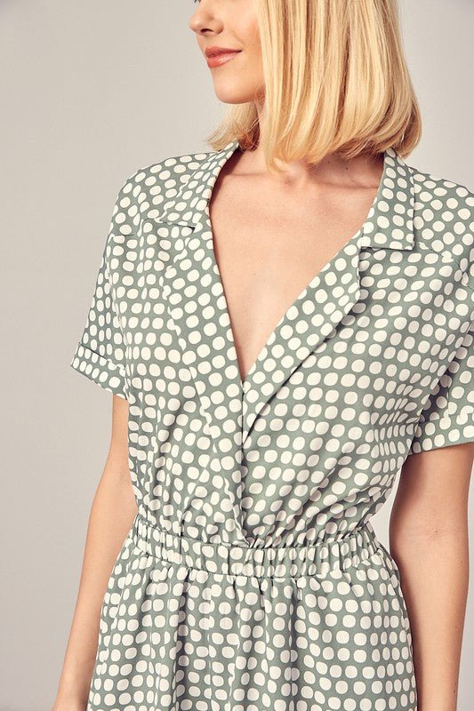 Polka Dot Romper from Rompers collection you can buy now from Fashion And Icon online shop
