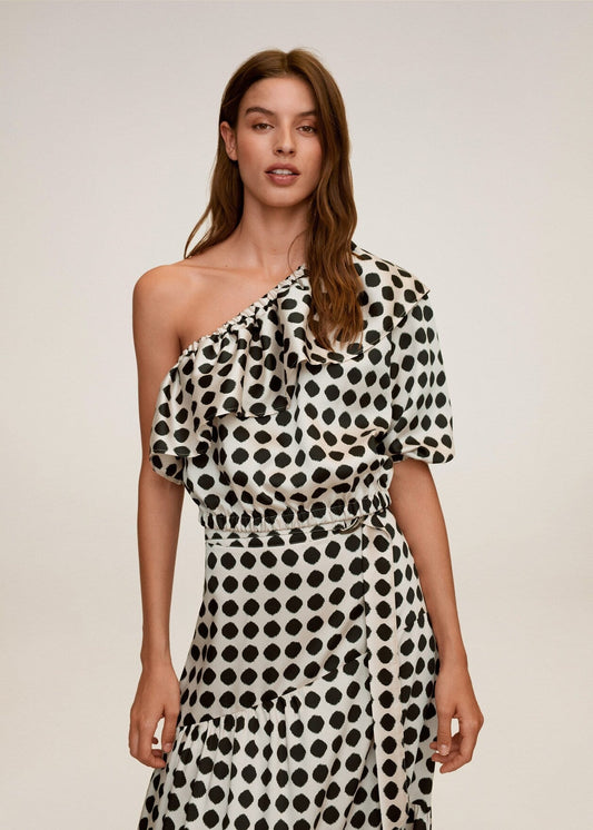 Polka dot top from Blouses collection you can buy now from Fashion And Icon online shop