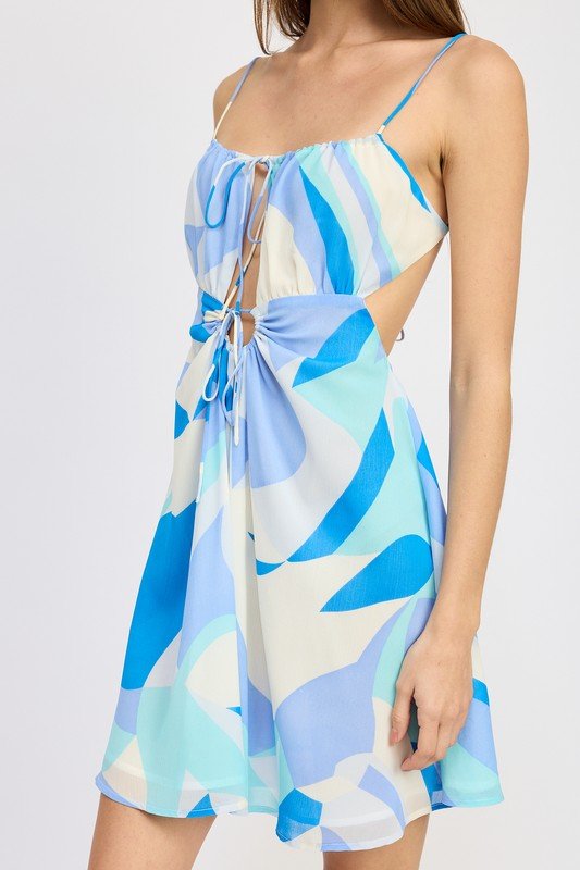 Printed Mini Dress from Mini Dresses collection you can buy now from Fashion And Icon online shop