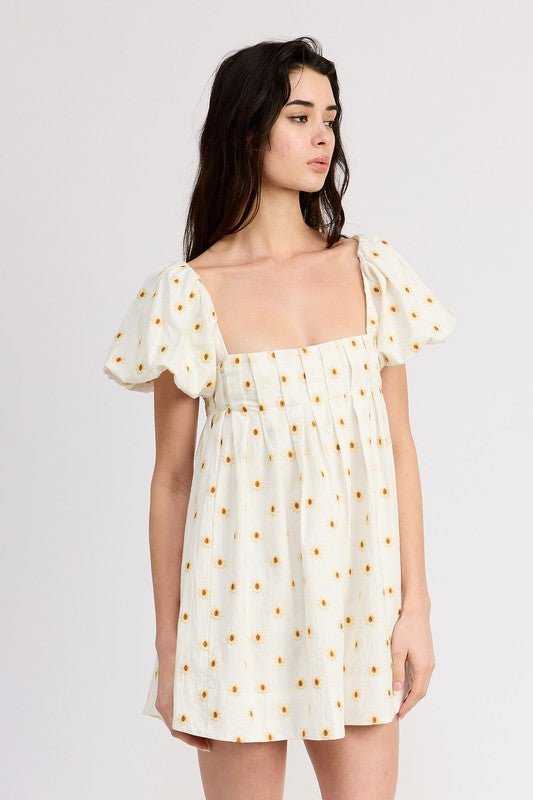 Puff Sleeve Dress from Mini Dresses collection you can buy now from Fashion And Icon online shop