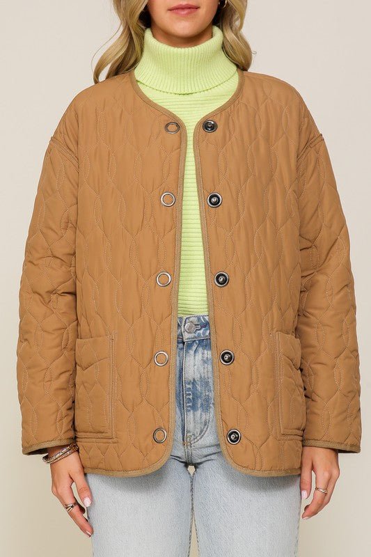 Quilted Puffer Jacket from Jackets collection you can buy now from Fashion And Icon online shop