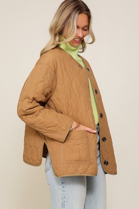 Quilted Puffer Jacket from Jackets collection you can buy now from Fashion And Icon online shop