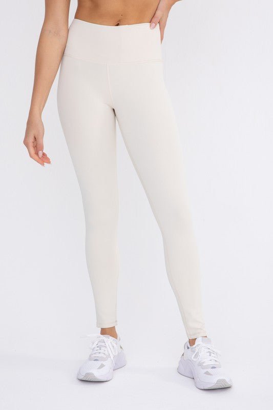 Ribbed High-Waisted Leggings from Leggings collection you can buy now from Fashion And Icon online shop