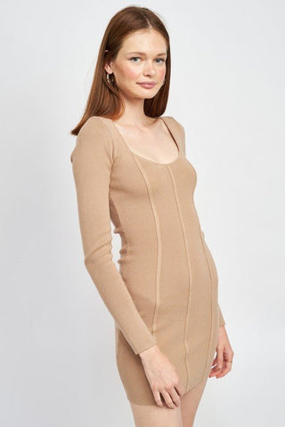 Scoop Neck Dress from Mini Dresses collection you can buy now from Fashion And Icon online shop